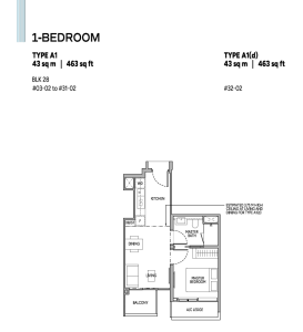 union-square-residences-floor-plan-1-bedroom-type-A1